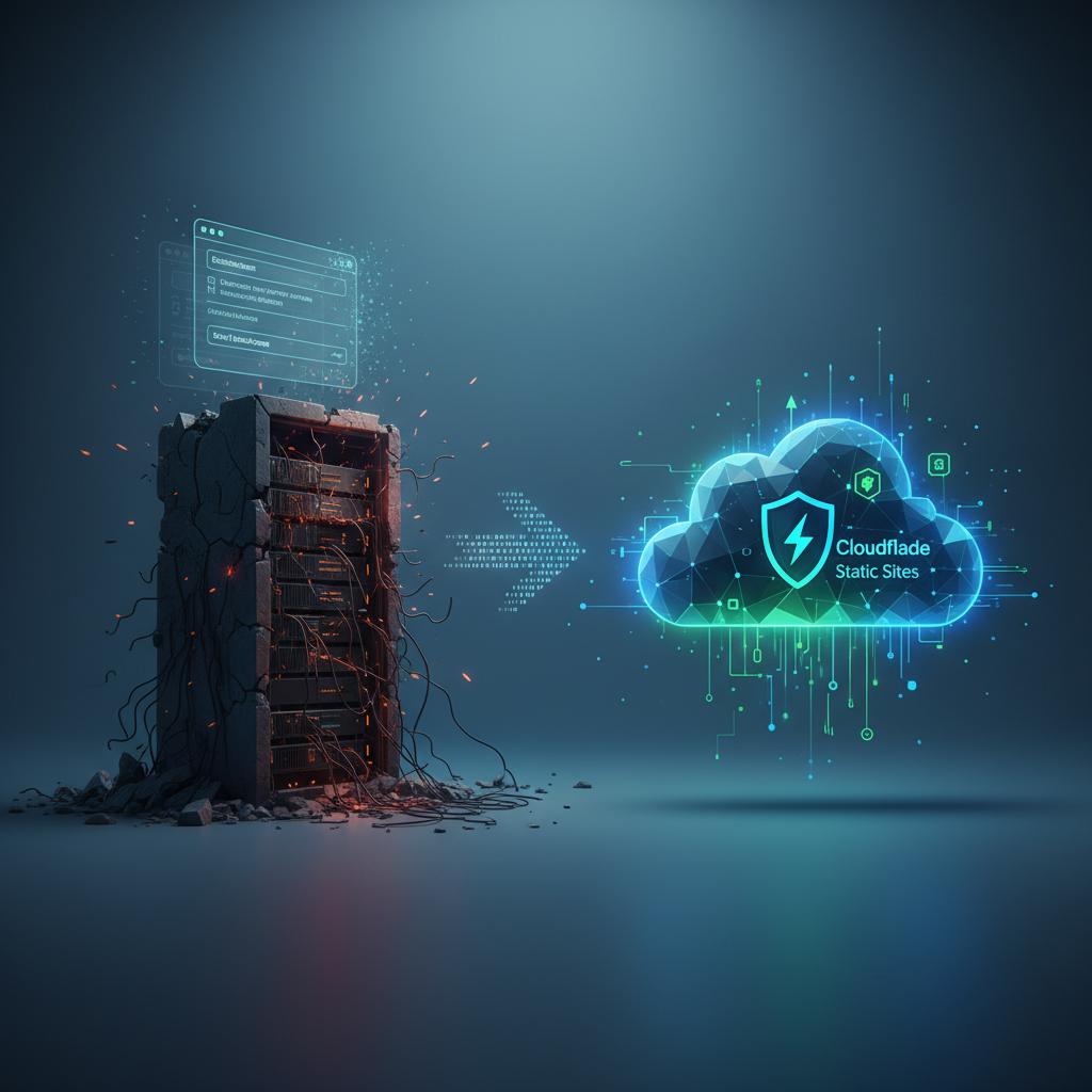 The Death of the Monolith: Why We Moved to Cloudflare & Static Sites